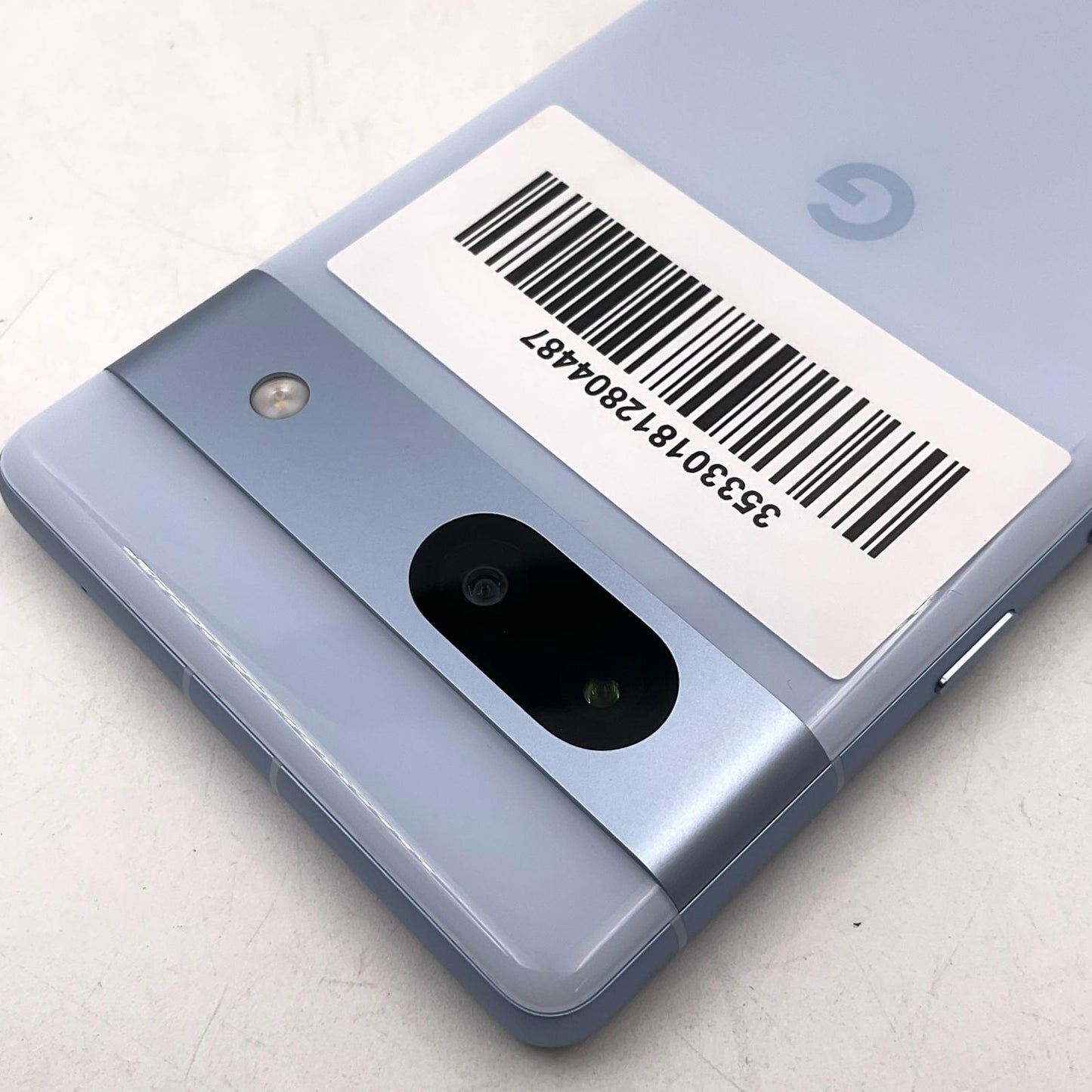 【全額返金保証】【最速発送】Google Pixel 7a 128GB Sea au SIMフリー 白ロム 超美品 動作確認済