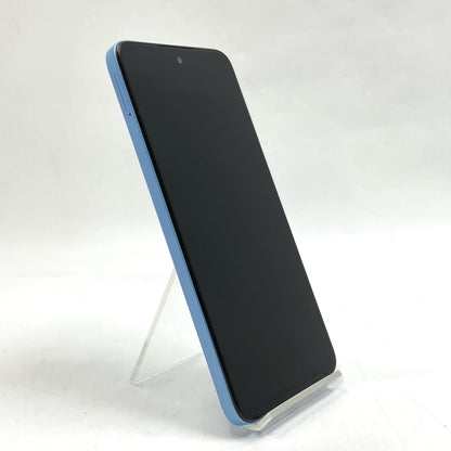 【全額返金保証】【最速発送】Xiaomi Redmi 12 5G 128GB スカイブルー au SIMフリー XIG03 白ロム 美品 動作確認済
