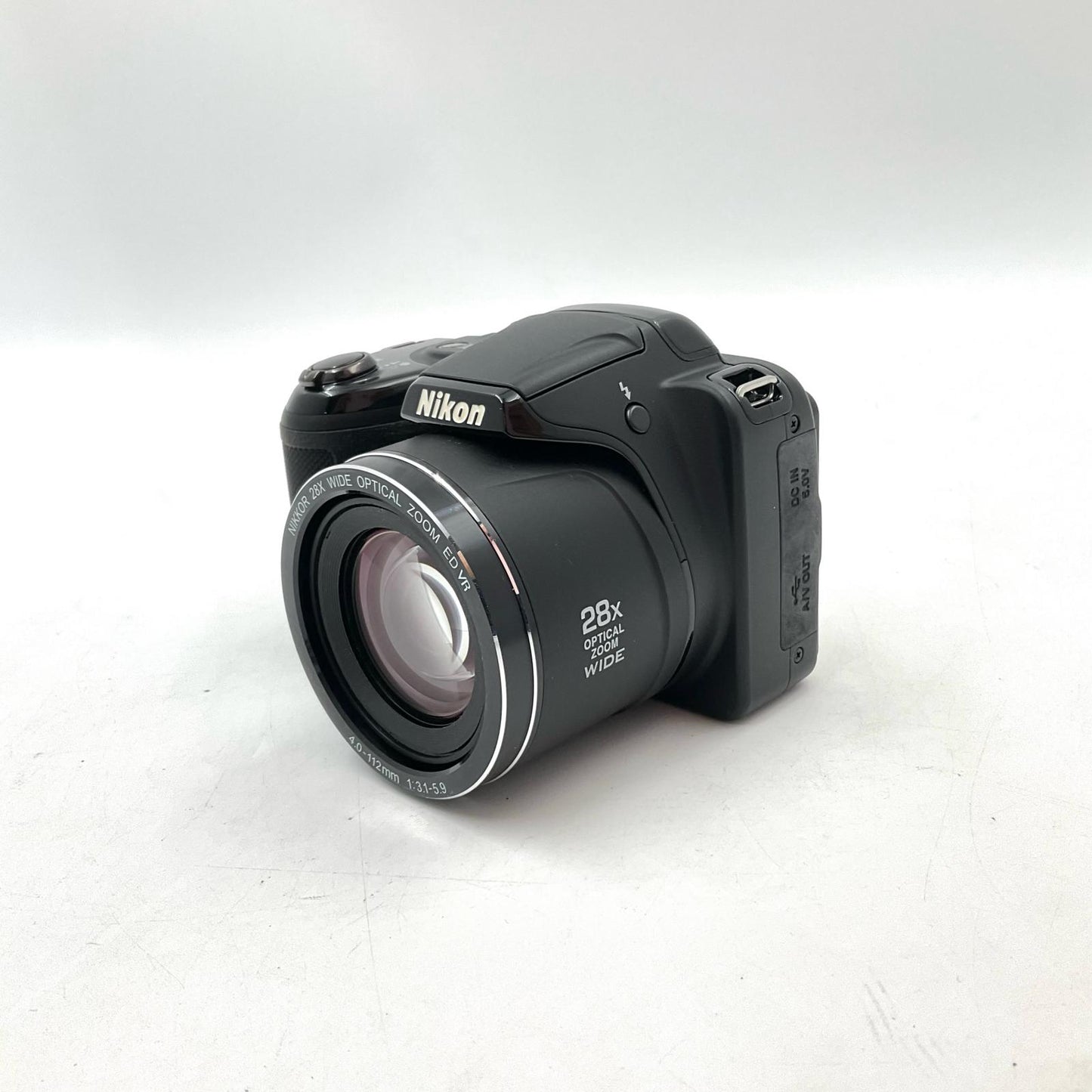 【全額返金保証】【最速発送】Nikon コンパクトデジタルカメラ COOLPIX L340 [ブラック] 美品 動作確認済