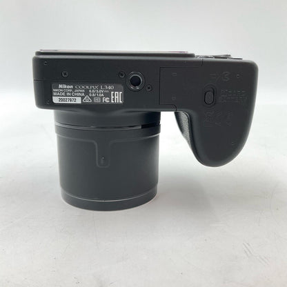 【全額返金保証】【最速発送】Nikon コンパクトデジタルカメラ COOLPIX L340 [ブラック] 美品 動作確認済