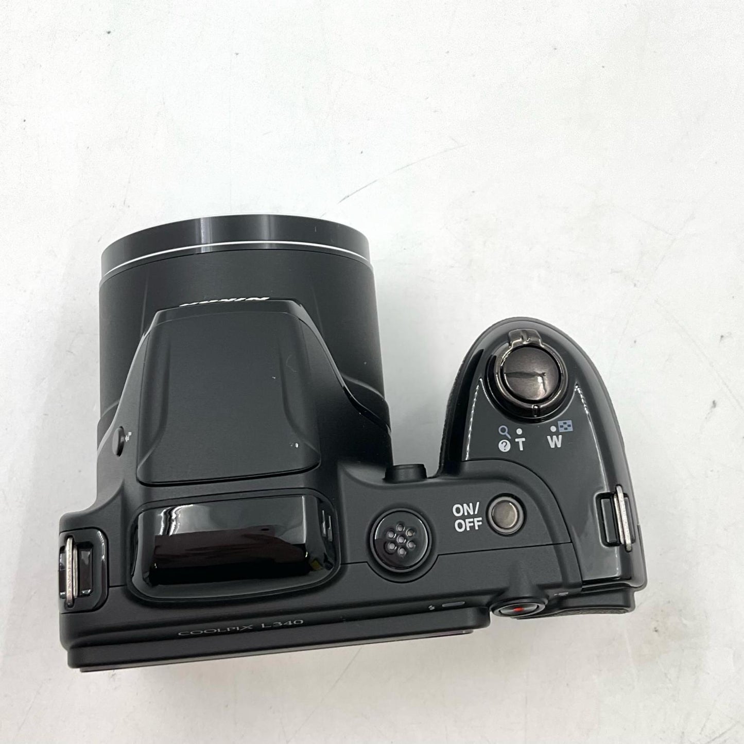 【全額返金保証】【最速発送】Nikon コンパクトデジタルカメラ COOLPIX L340 [ブラック] 美品 動作確認済