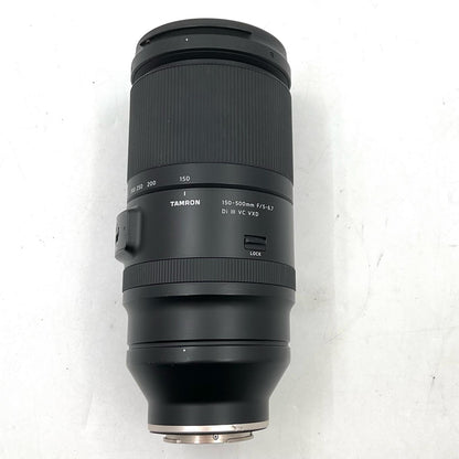 【全額返金保証】【最速発送】TAMRON 150-500mm F/5-6.7 Di III VC VXD 美品 動作確認済