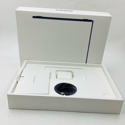 【全額返金保証】【最速発送】Apple MacBook Air 13.6インチ 2022 Apple M2 16GB 256GB ミッドナイト 90% 動作確認済
