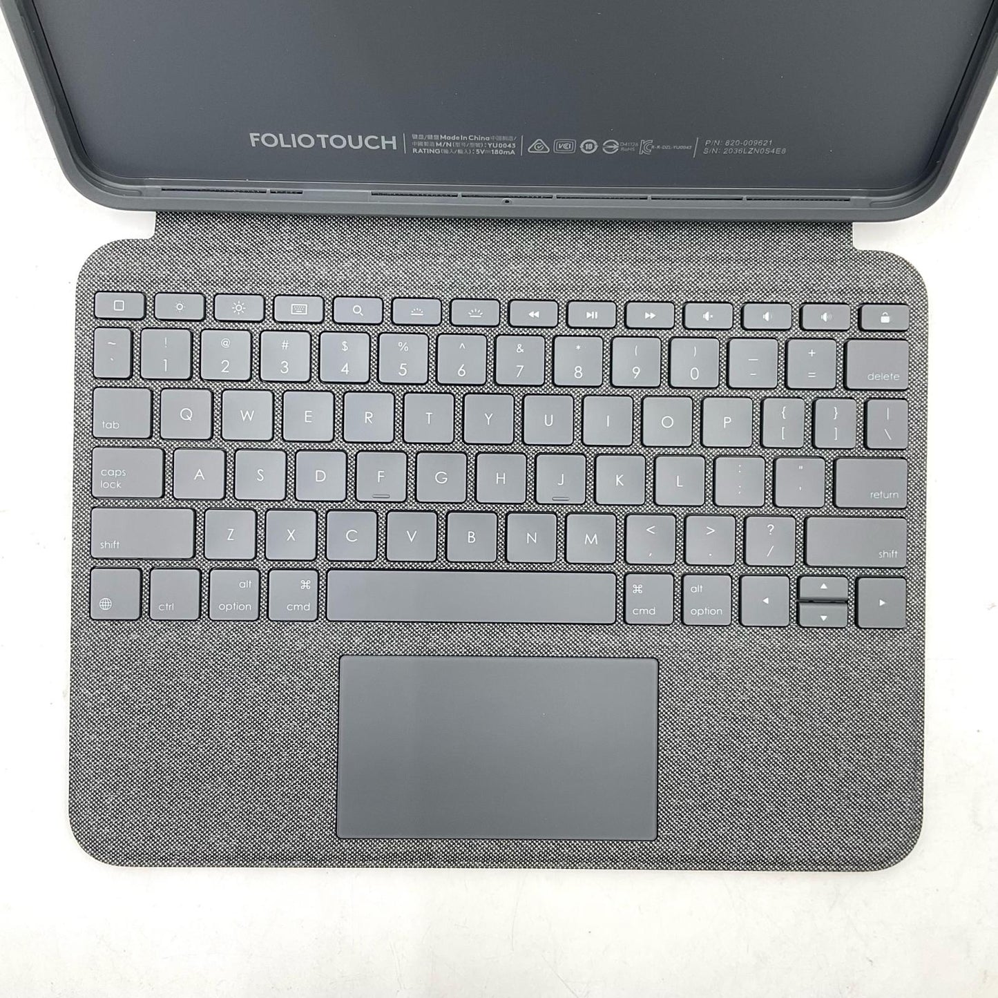 【全額返金保証】【最速発送】Logicool Folio Touch ipad Pro 11インチ（第１世代と第２世代） YU0043 美品 動作確認済
