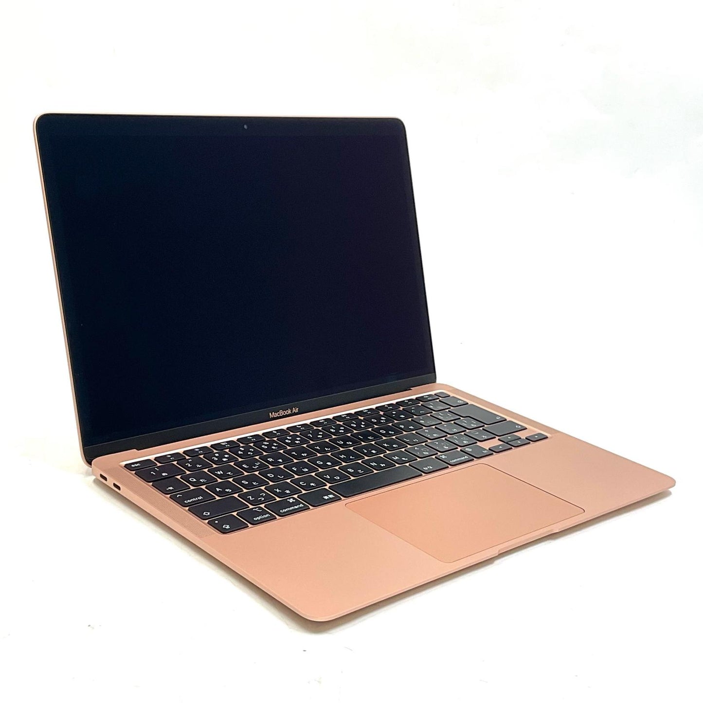 【全額返金保証】【最速発送】Apple MacBook Air 13.3インチ 2020 M1 8コア 8GB 256GB ゴールド 93% 美品 動作確認済
