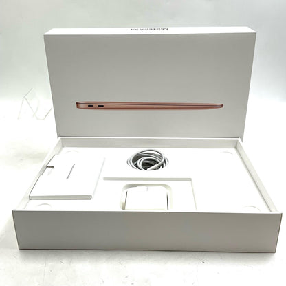 【全額返金保証】【最速発送】Apple MacBook Air 13.3インチ 2020 M1 8コア 8GB 256GB ゴールド 93% 美品 動作確認済