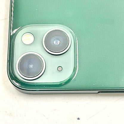【全額返金保証】【最速発送】Apple iPhone iPhone 13 128GB グリーン au 白ロム 動作確認済 89%
