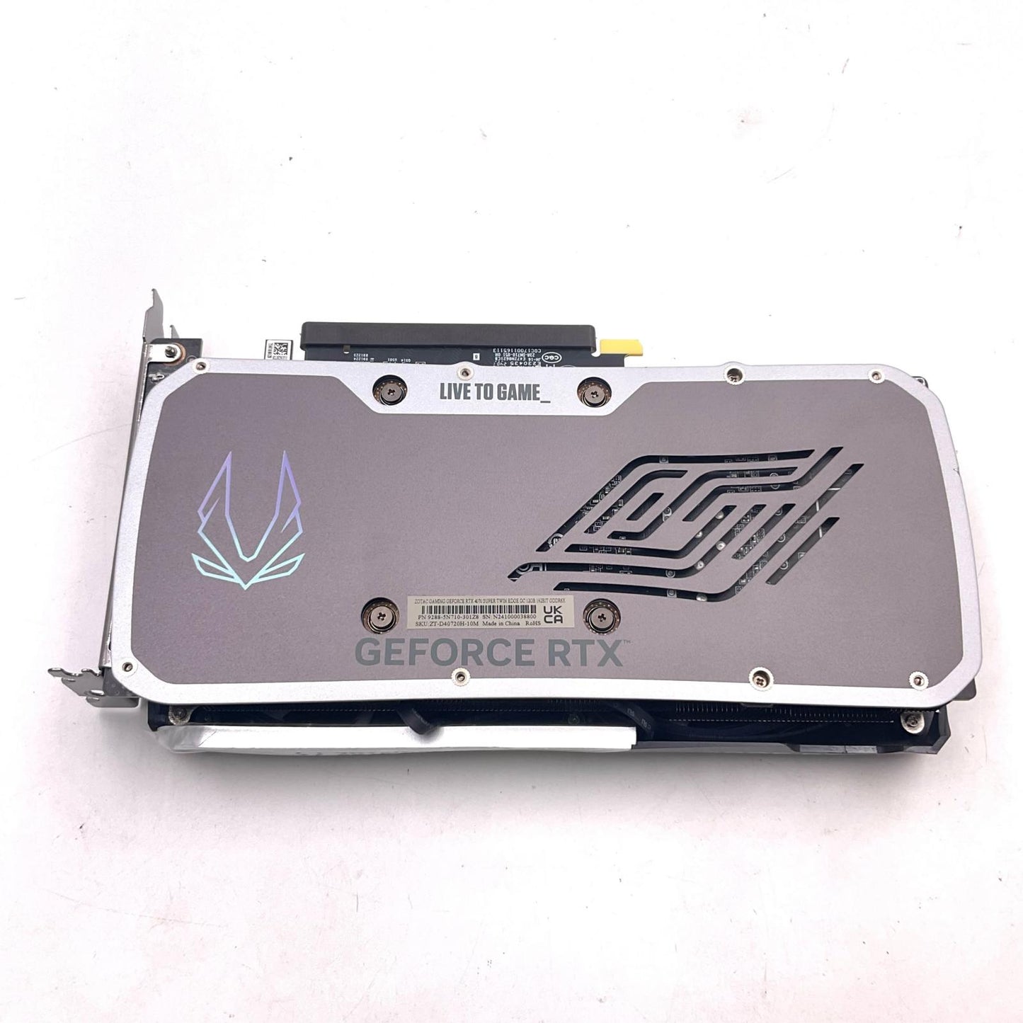 【全額返金保証】【最速発送】ZOTAC グラフィックボード GeForce RTX 4070 SUPER Twin Edge OC 12GB GDDR6X ZT-D40720H-10M 超美品 動作確認済