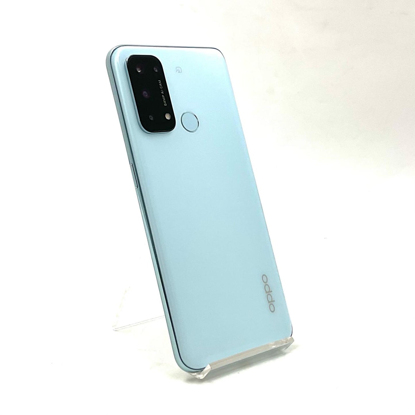 【全額返金保証】【最速発送】OPPO Reno 5 A 128GB アイスブルー Softbank A103OP 白ロム 美品 動作確認済