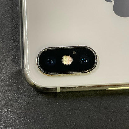 【最速発送】Apple iPhone iPhone X 256GB シルバー Softbank SIMフリー 白ロム【難有】 73%