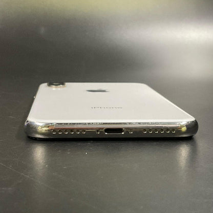 【最速発送】Apple iPhone iPhone X 256GB シルバー Softbank SIMフリー 白ロム【難有】 73%