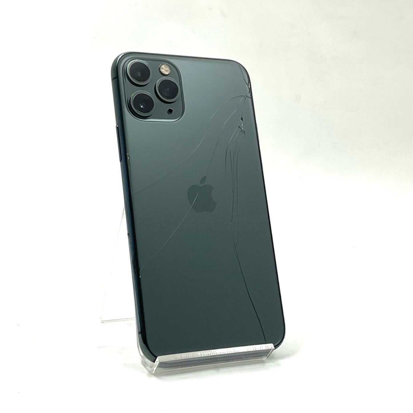 【最速発送】Apple iPhone iPhone 11 Pro 256GB ミッドナイトグリーン docomo 白ロム【難有】
