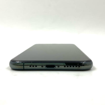 【最速発送】Apple iPhone iPhone 11 Pro 256GB ミッドナイトグリーン docomo 白ロム【難有】