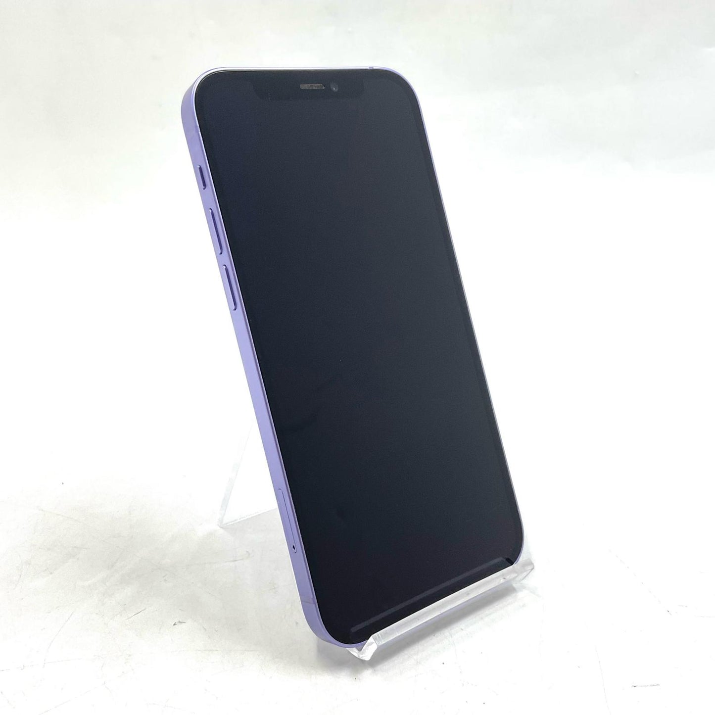 【全額返金保証】【最速発送】Apple iPhone iPhone 12 128GB パープル Softbank 白ロム 美品 動作確認済 85%
