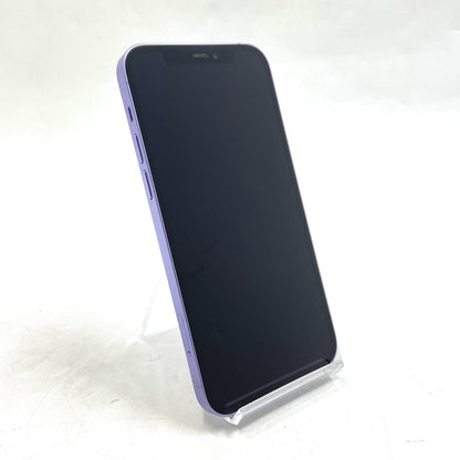 【全額返金保証】【最速発送】Apple iPhone iPhone 12 128GB パープル Softbank 白ロム 美品 動作確認済 85%