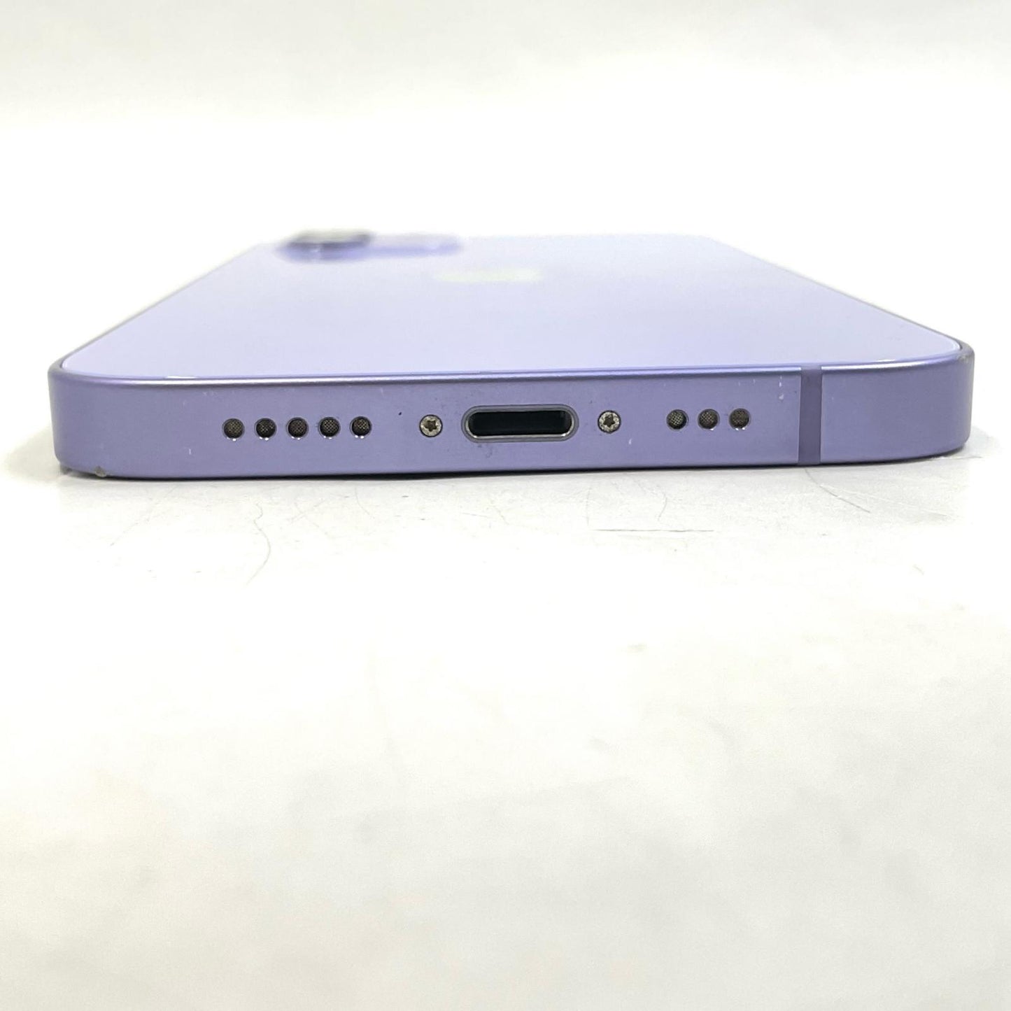 【全額返金保証】【最速発送】Apple iPhone iPhone 12 128GB パープル Softbank 白ロム 美品 動作確認済 85%
