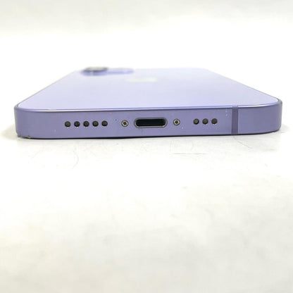 【全額返金保証】【最速発送】Apple iPhone iPhone 12 128GB パープル Softbank 白ロム 美品 動作確認済 85%