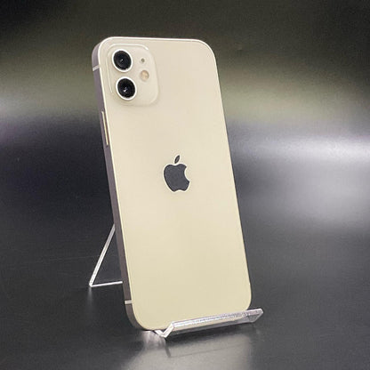 【全額返金保証】【最速発送】Apple iPhone iPhone 12 64GB シルバー docomo SIMフリー 白ロム 動作確認済 77%