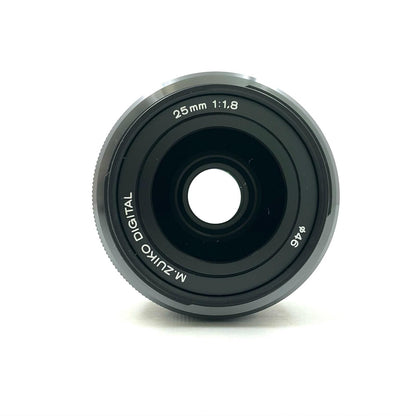 【全額返金保証】【最速発送】OM SYSTEM M.ZUIKO DIGITAL 25mm F1.8 II 美品 動作確認済