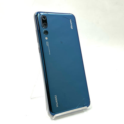 【最速発送】Huawei P 20 Pro 128GB ミッドナイトブルー docomo HW-01K 白ロム【難有】