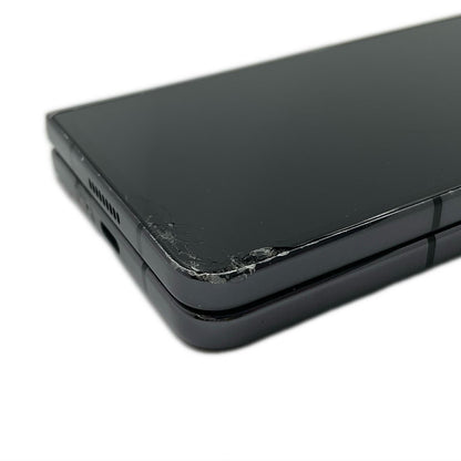【最速発送】SAMSUNG Galaxy Z Fold5 512GB ブラック SIMフリー SM-F946N 白ロム【難有】