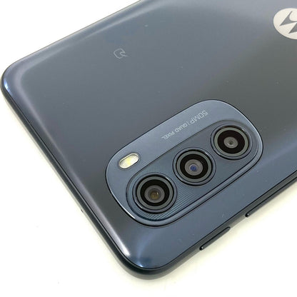 【全額返金保証】【最速発送】MOTOROLA moto g52j 5G 128GB インクブラック SIMフリー XT2219-1 美品 動作確認済