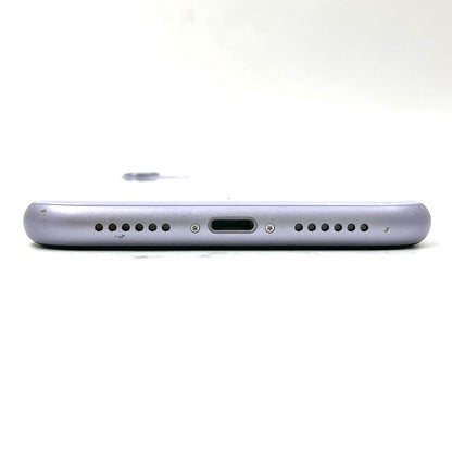 【全額返金保証】【最速発送】Apple iPhone iPhone 11 64GB パープル Softbank SIMフリー 白ロム 動作確認済 79%