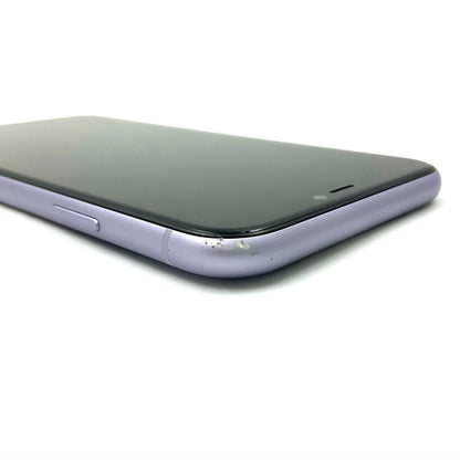 【全額返金保証】【最速発送】Apple iPhone iPhone 11 64GB パープル Softbank SIMフリー 白ロム 動作確認済 79%