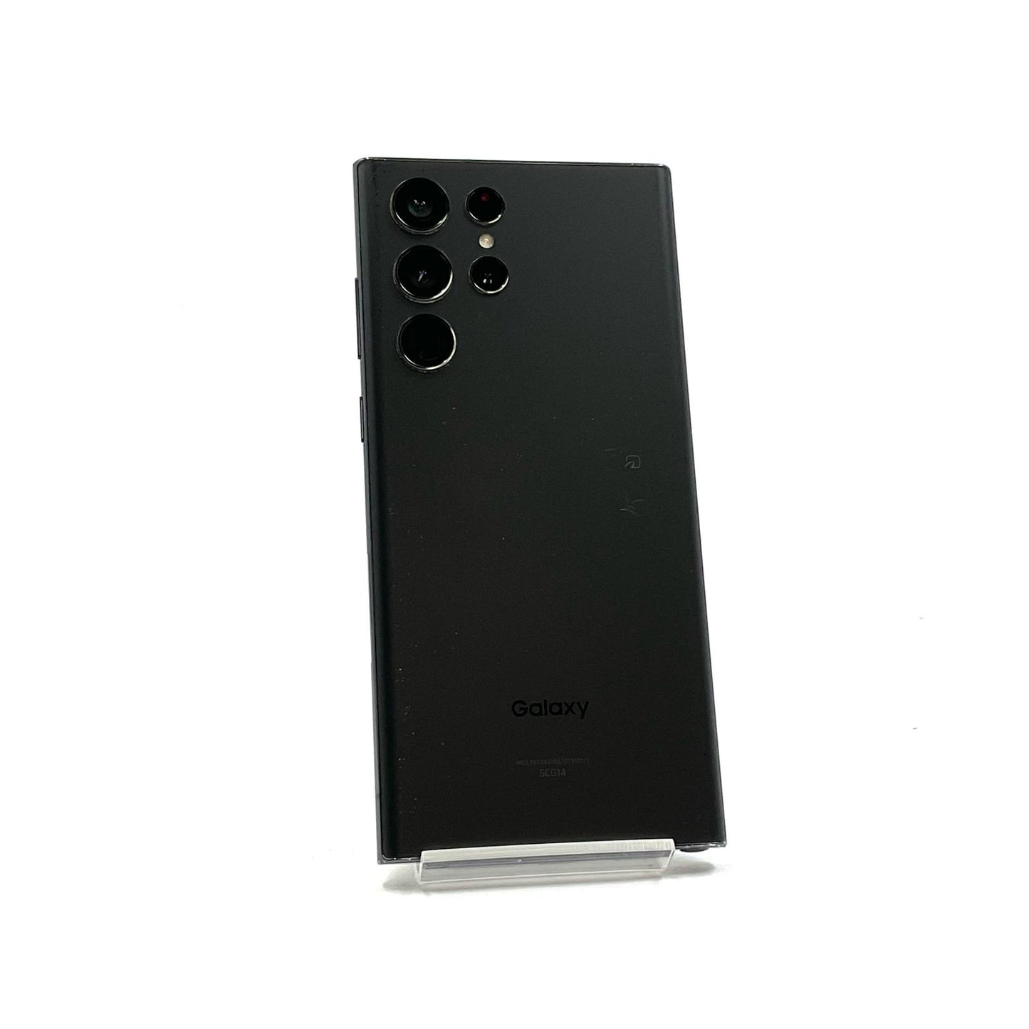 【最速発送】SAMSUNG Galaxy S22 Ultra 256GB ファントムブラック au SCG14 白ロム【難有】