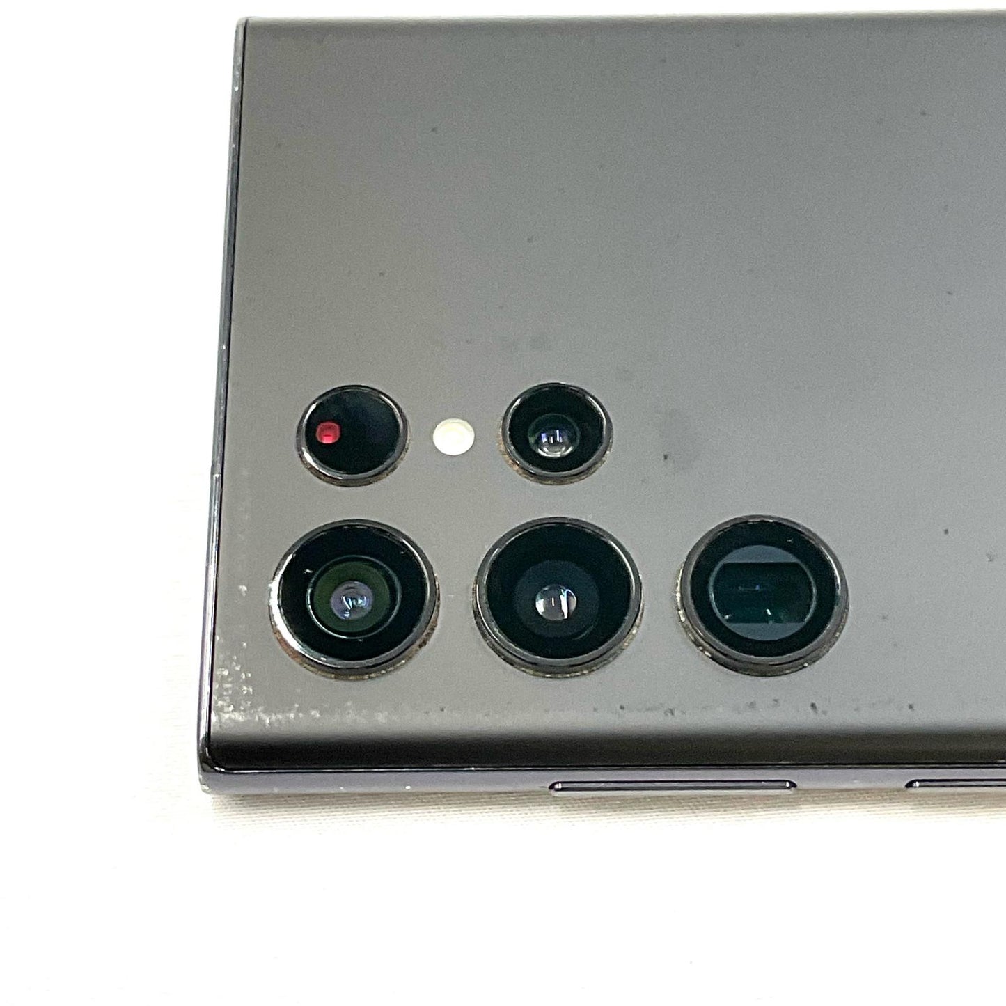 【最速発送】SAMSUNG Galaxy S22 Ultra 256GB ファントムブラック au SCG14 白ロム【難有】