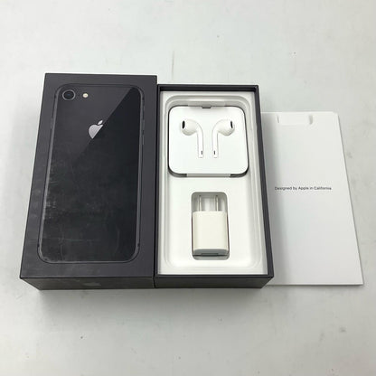 【全額返金保証】【最速発送】Apple iPhone iPhone 8 64GB スペースグレイ docomo 白ロム 動作確認済 85%
