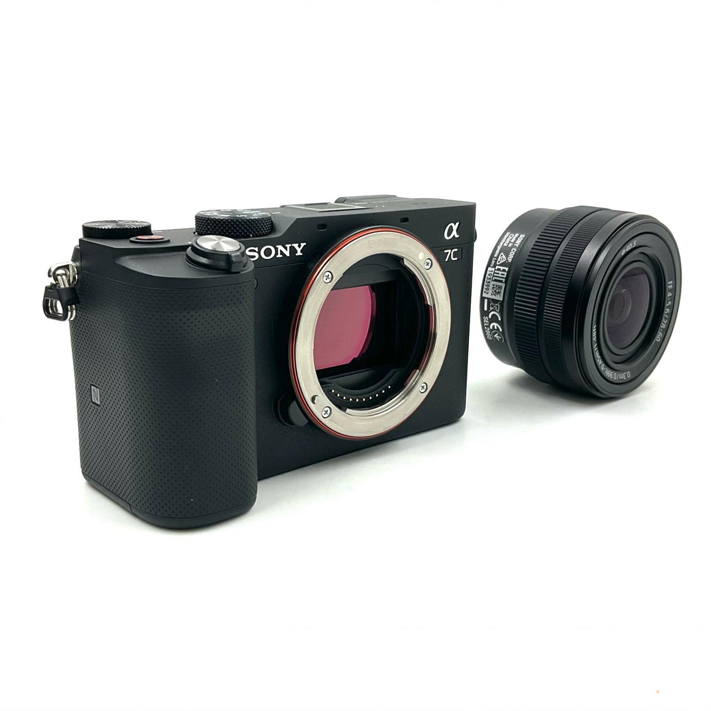 【全額返金保証】【最速発送】Sony デジタル一眼 α7C ILCE-7CL ズームレンズキット ブラック 美品 動作確認済