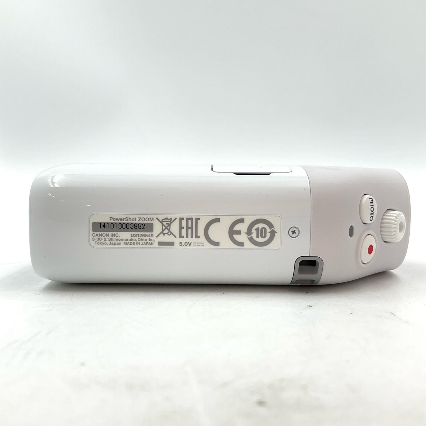 【全額返金保証】【最速発送】Canon PowerShot ZOOM ホワイト 美品 動作確認済