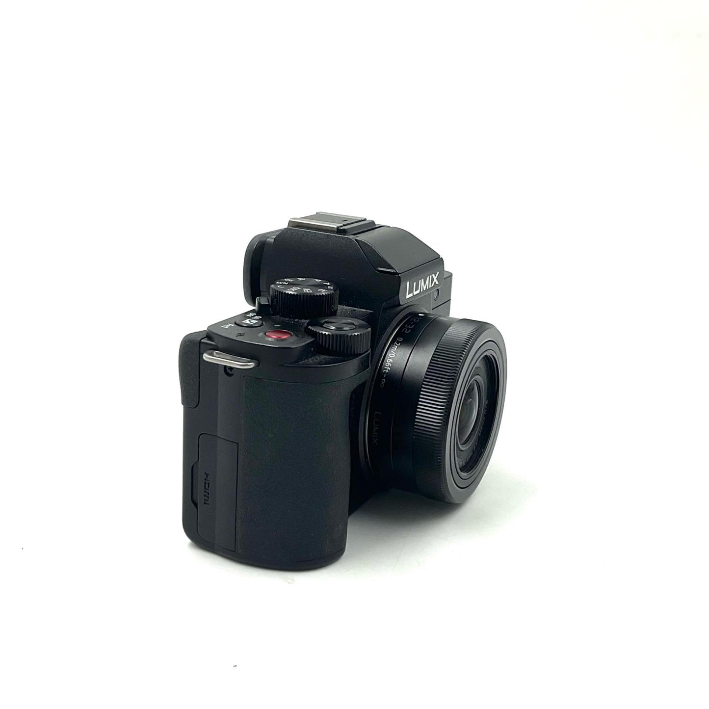 【全額返金保証】【最速発送】Panasonic デジタル一眼 LUMIX DC-G100V 標準ズームレンズキット(トライポッドグリップ付き) ブラック 美品 動作確認済