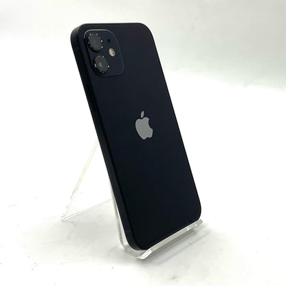 【全額返金保証】【最速発送】Apple iPhone iPhone 12 64GB ブラック Softbank 白ロム 美品 動作確認済 81%