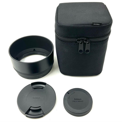 【全額返金保証】【最速発送】SIGMA 85mm F1.4 DG DN [ソニーE用] 美品 動作確認済