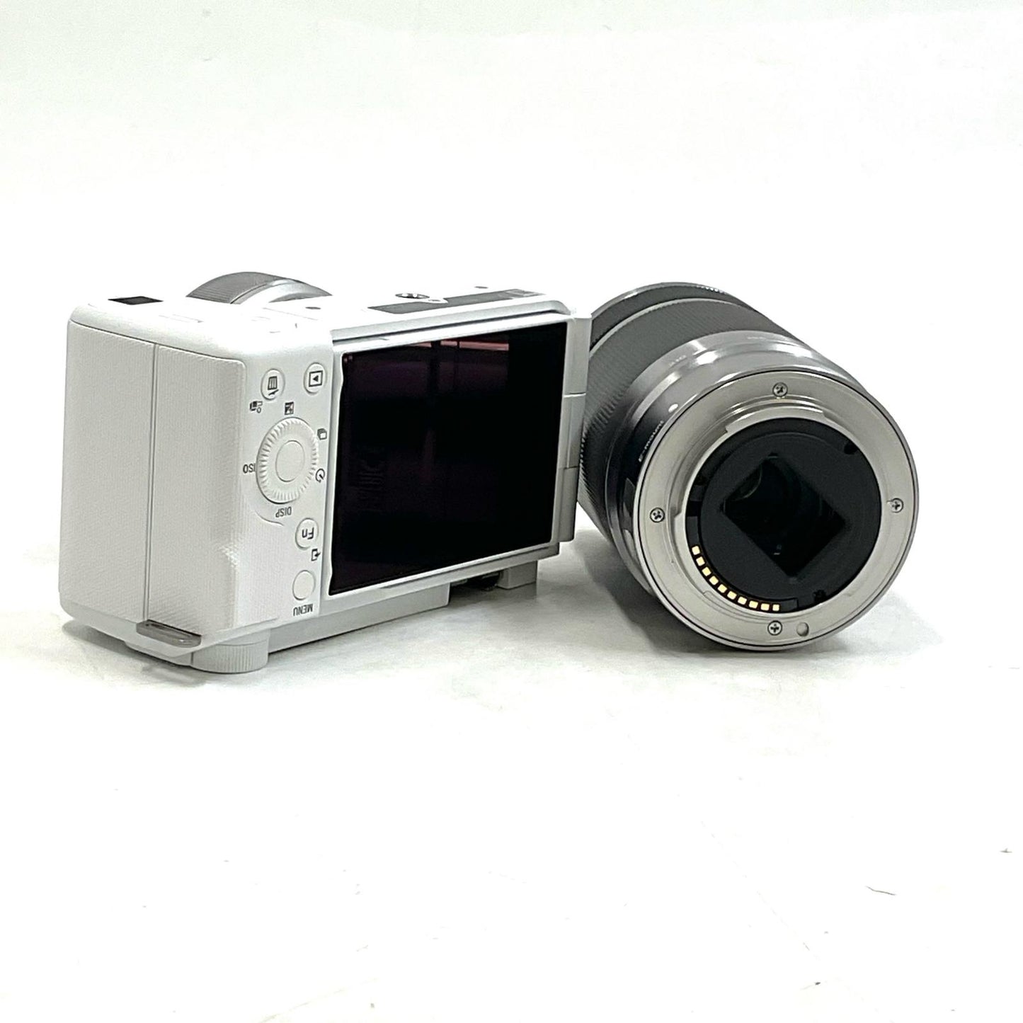 【全額返金保証】【最速発送】Sony デジタル一眼 VLOGCAM ZV-E10M2X ダブルズームレンズキット [ホワイト] ホワイト 美品 動作確認済