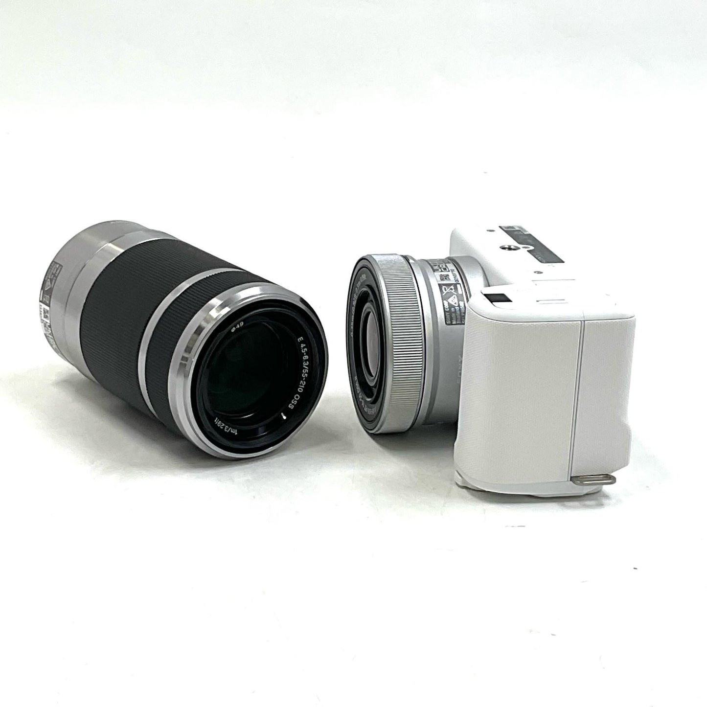 【全額返金保証】【最速発送】Sony デジタル一眼 VLOGCAM ZV-E10M2X ダブルズームレンズキット [ホワイト] ホワイト 美品 動作確認済
