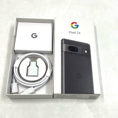 【全額返金保証】【最速発送】Google Pixel 7a 128GB Charcoal SIMフリー G82U8 白ロム 美品 動作確認済
