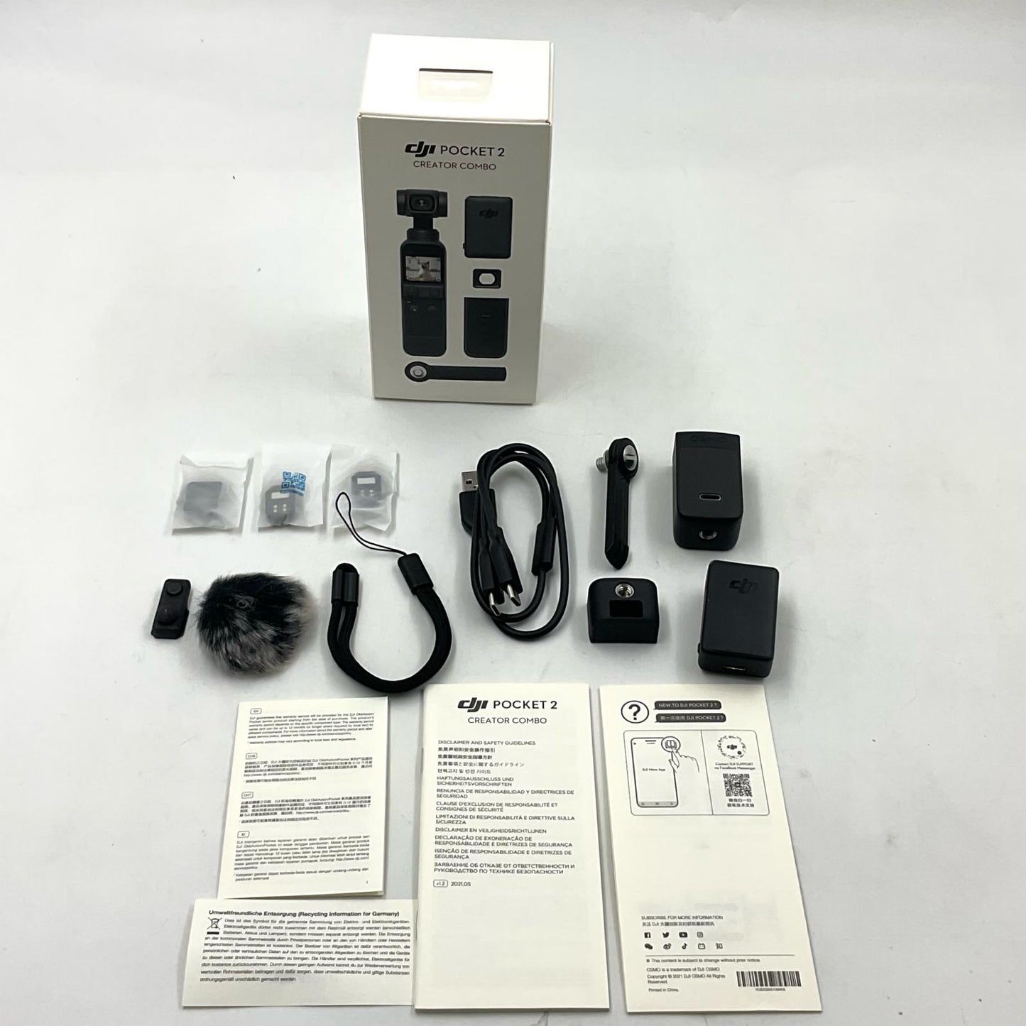 【全額返金保証】【最速発送】DJI POCKET 2 Creator コンボ 美品 動作確認済