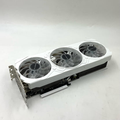 【全額返金保証】【最速発送】玄人志向 グラフィックボード GALAKURO RTX4070 Ti EX Gamer White V2 PCI-E 12GB GDDR6X 192Bit GK-RTX4070Ti-E12GB/WHITE/TP2 美品 動作確認済