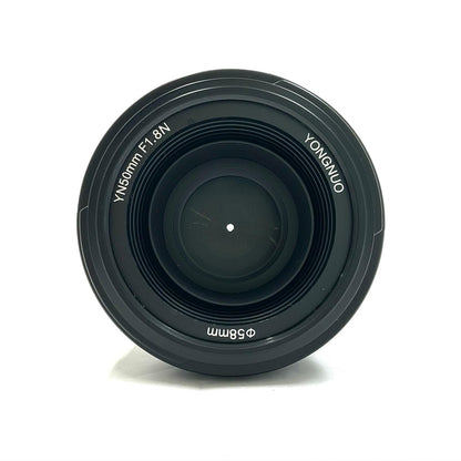 【全額返金保証】【最速発送】YONGNUO YN50mm F1.8N 美品 動作確認済