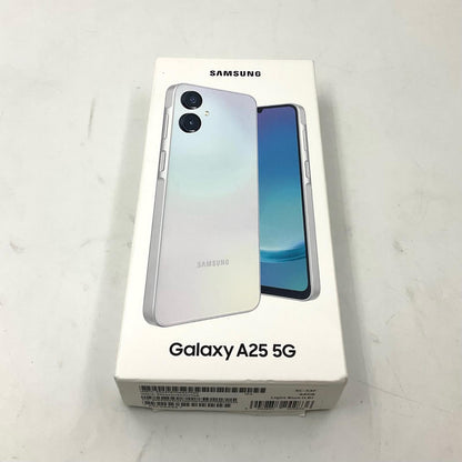 【全額返金保証】【最速発送】SAMSUNG Galaxy A25 5G 64GB Light Blue docomo SIMフリー SC-53F 白ロム 動作確認済