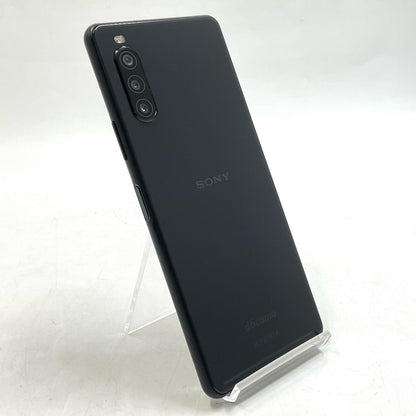 【全額返金保証】【最速発送】Sony Xperia 10 II 64GB ブラック docomo SIMフリー SO-41A 白ロム 動作確認済