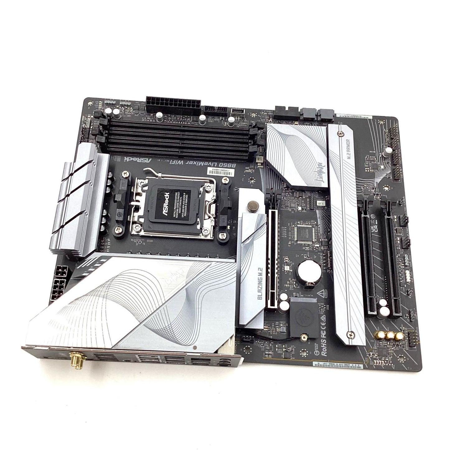 【全額返金保証】【最速発送】ASRock マザーボード SocketAM5 ATXマザーボード B850 LiveMixer WiFi 美品 動作確認済