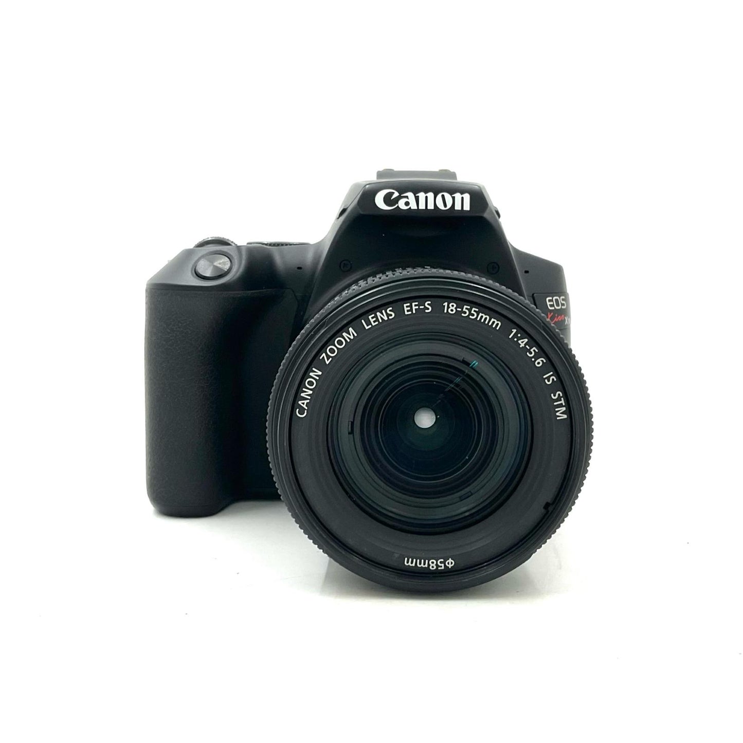 【全額返金保証】【最速発送】Canon デジタル一眼 EOS Kiss X10 EF-S18-55 IS STM レンズキット ブラック 美品 動作確認済