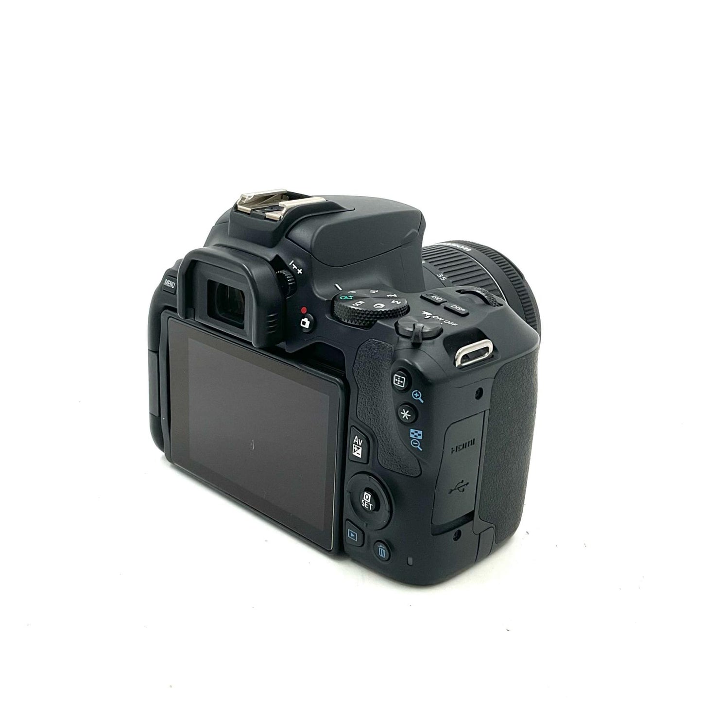 【全額返金保証】【最速発送】Canon デジタル一眼 EOS Kiss X10 EF-S18-55 IS STM レンズキット ブラック 美品 動作確認済