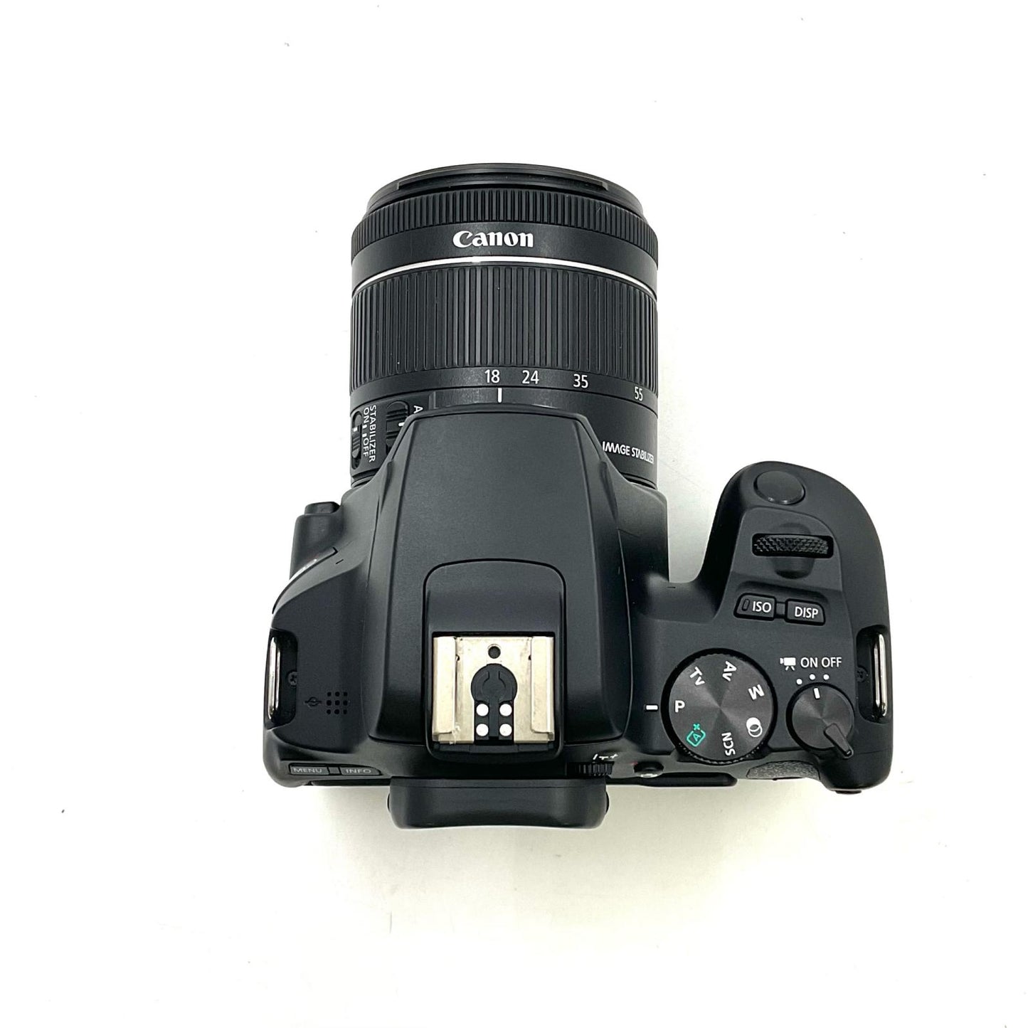 【全額返金保証】【最速発送】Canon デジタル一眼 EOS Kiss X10 EF-S18-55 IS STM レンズキット ブラック 美品 動作確認済
