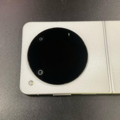 【全額返金保証】【最速発送】ZTE Libero Flip 128GB ホワイト Softbank A304ZT 白ロム 動作確認済