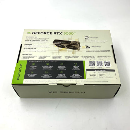 【全額返金保証】【最速発送】MSI GeForce RTX5060Ti 8GB G506T-812C 新品未開封 即納OK